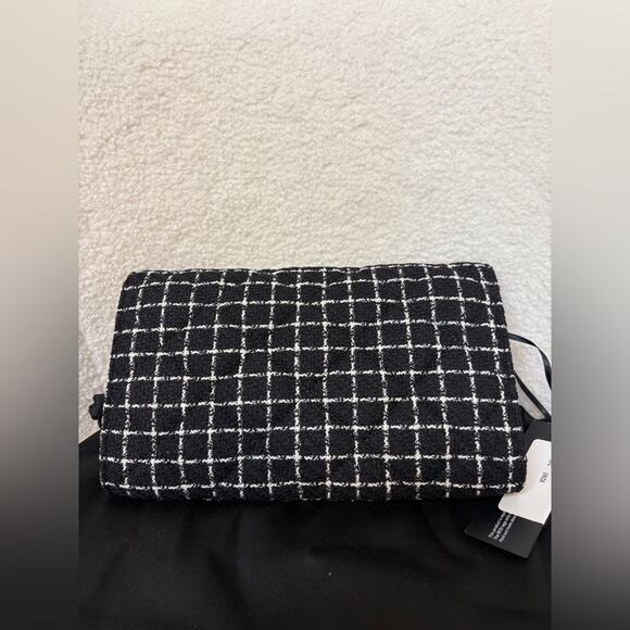 Versace Medusa Black and White Checkered Women's Bag NWT - Picture 3 of 8